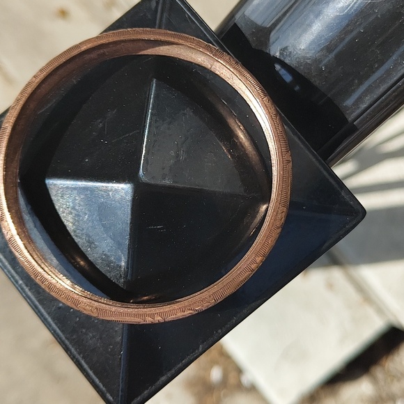 Copper bangle - Picture 3 of 5